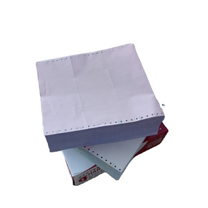 China supplier 2 ply continuous carbonless printing paper triplicate copy paper