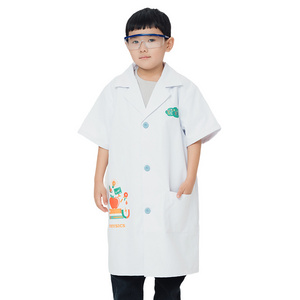 Lab Surgeon Roleplay Costumes for Kids Career Day Doctor and Nurse Cosplay Outfits Hospital Uniforms for Children