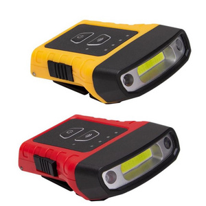 Ningbo Factory hat cap Led portability Headlights sensor 650mAh IP68 waterproof usb rechargeable work light headlamp