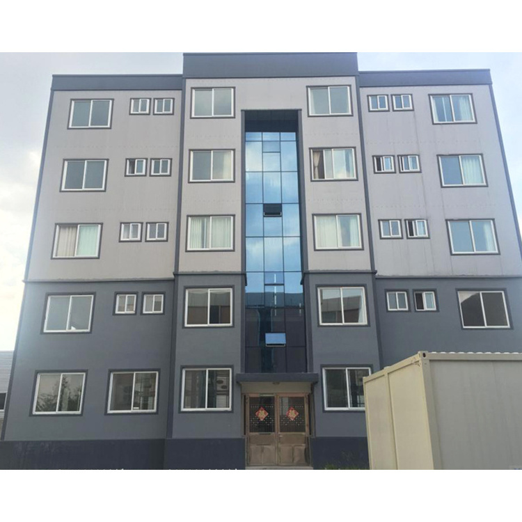 Prefabricated light steel structure high rise multi residential house apartment steel structure building