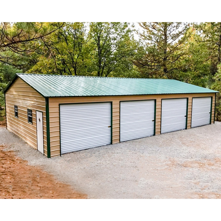 Canada's most popular steel structure prefabricated car garage/prefab warehouse sale