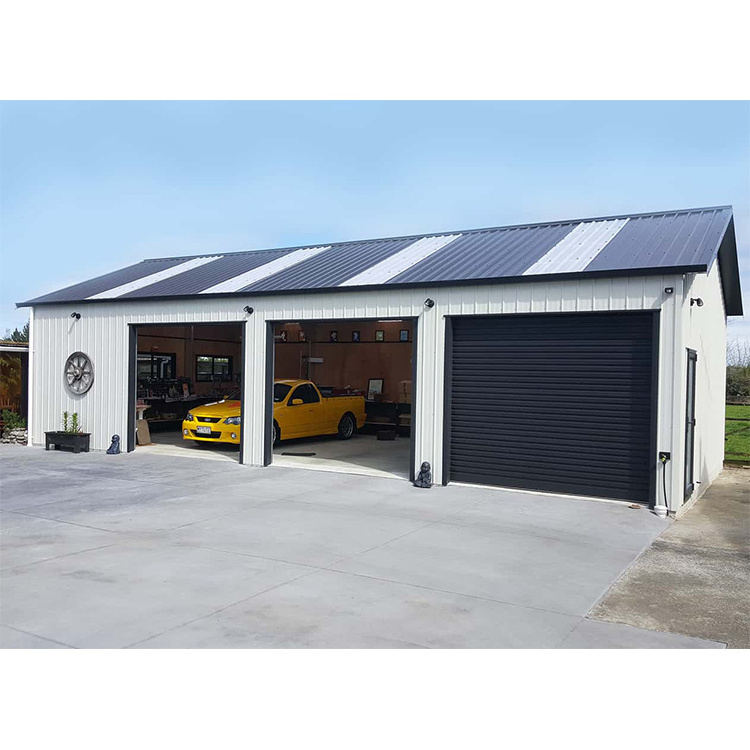 Canada's most popular steel structure prefabricated car garage/prefab warehouse sale