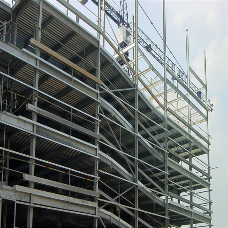 Customized Steel Frame Construction Multi-Storey Car Parking Steel Structure