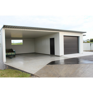 Canada's most popular steel structure prefabricated car garage/prefab warehouse sale