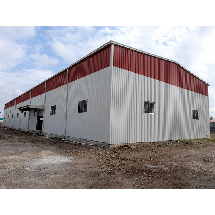 Chinese Manufacturer Wholesale Price Prefabricated Wind Resistance Steel Structure Frame Warehouse