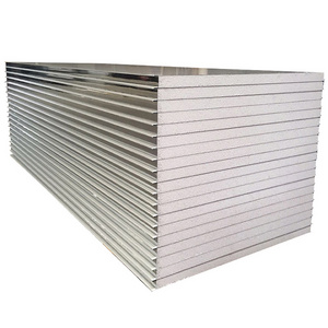 Factory price eps foam steel roof and wall sandwich panels for prefab houses