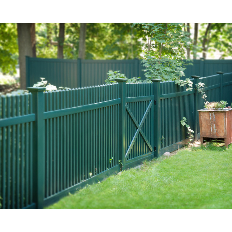 Welded Wire V Mesh Metal 3d Folding Panel Coated Green Home Garden Fence