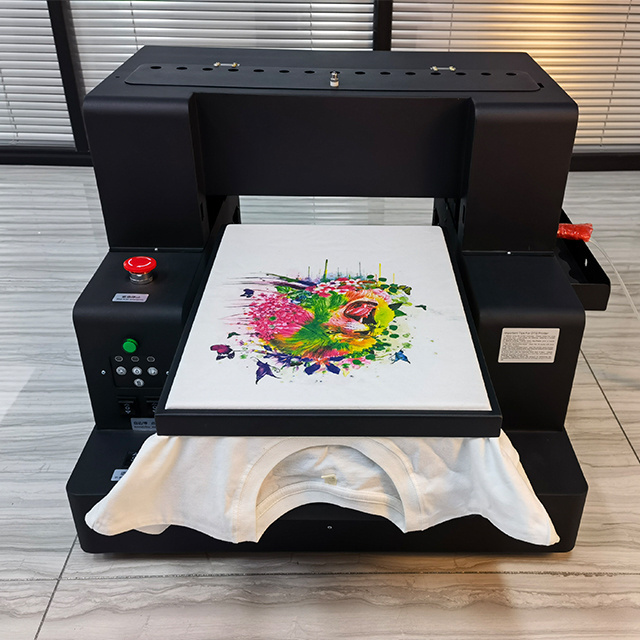 Hot sales fabric t shirt printing machine  XP600 Printer head A3 DTG Printer