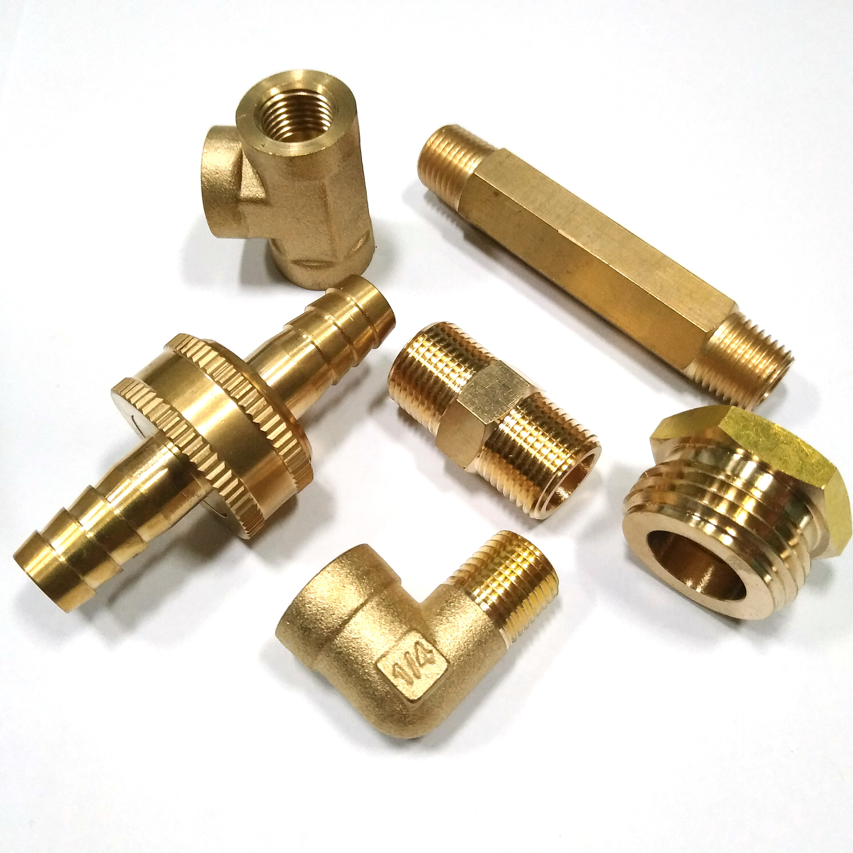 Factory Supply OEM/ODM All Size Male Female Reducing Hose Pipe Fittings Brass Connectors for water gas