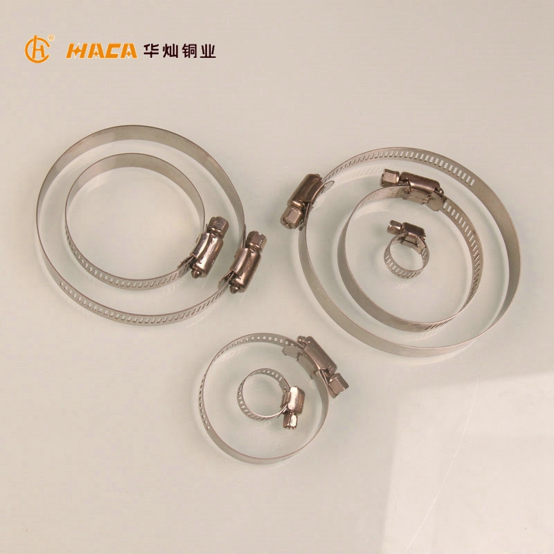 wholesale custom size durable stainless Steel Hose Pipe Clamp