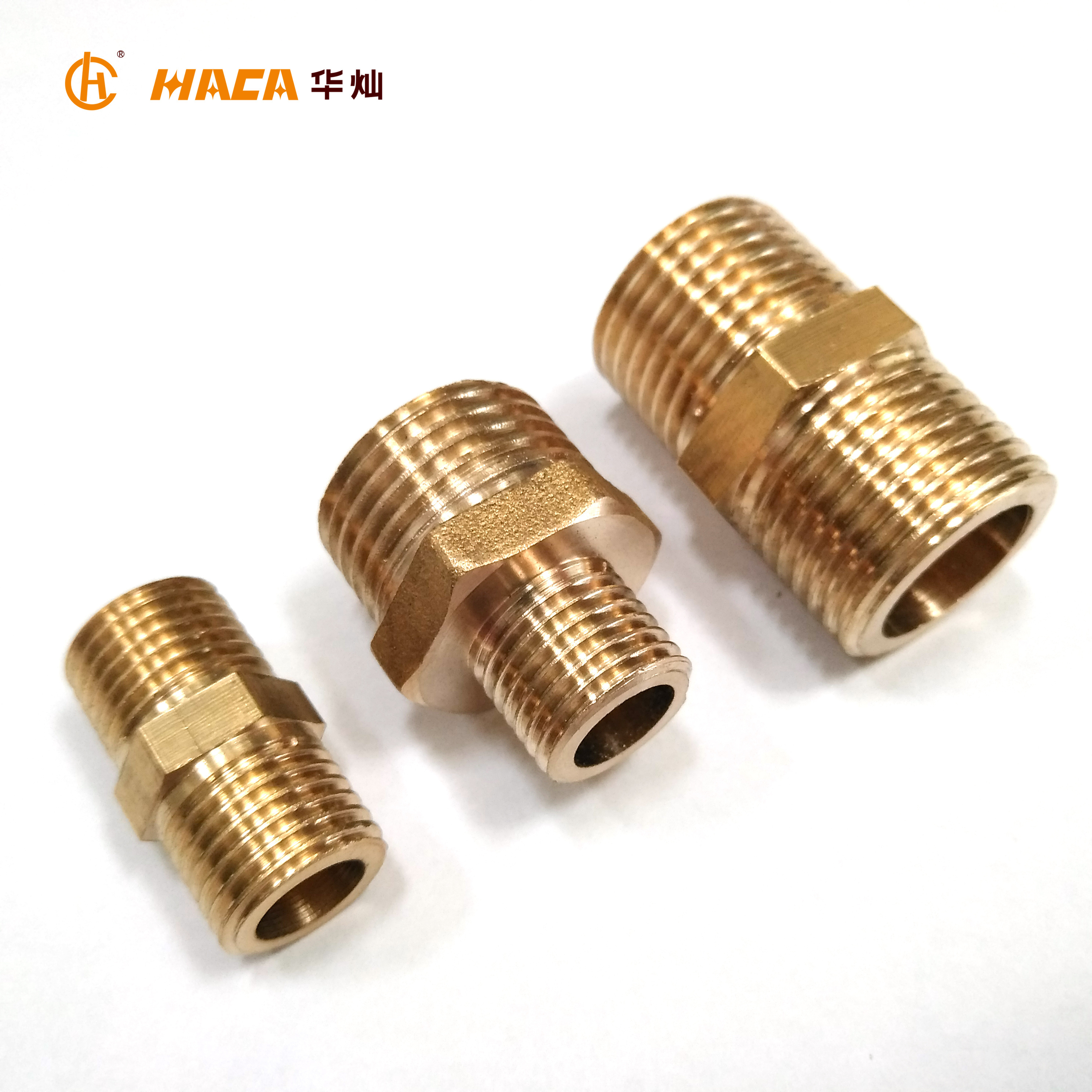 Factory Supply OEM/ODM All Size Male Female Reducing Hose Pipe Fittings Brass Connectors for water gas