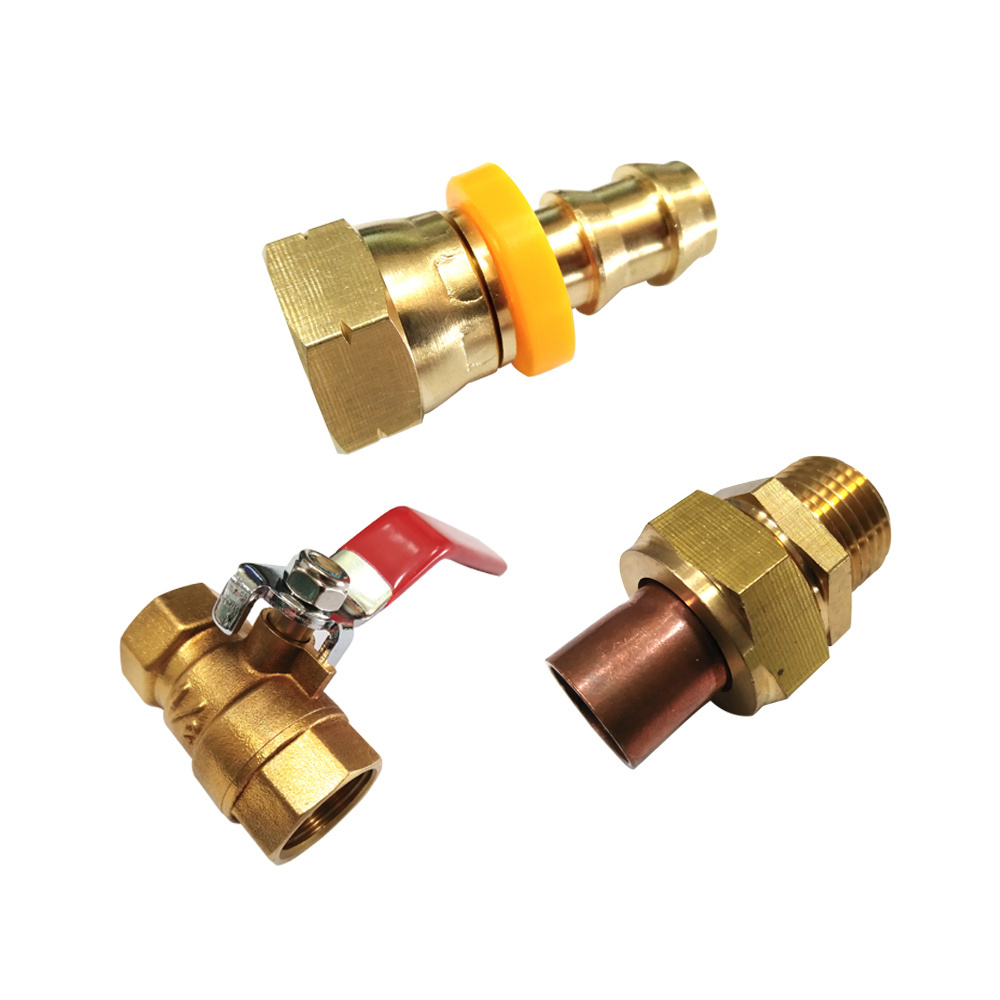 Factory Supply OEM/ODM All Size Male Female Reducing Hose Pipe Fittings Brass Connectors for water gas