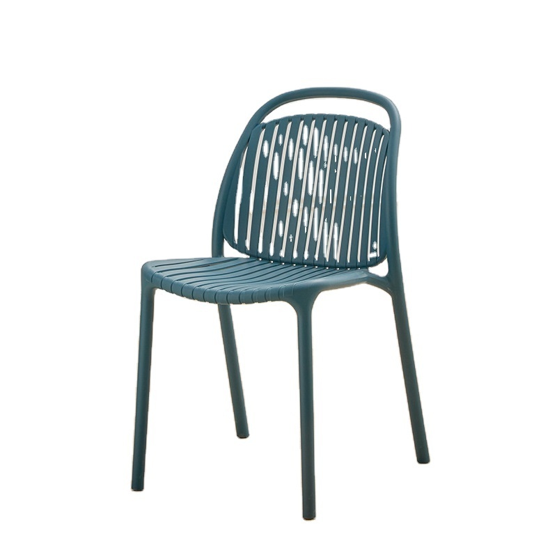 Factory Plastic Stackable Meeting Chair Plastic Chairs For Restaurants Leisure Outdoor Dining Chair