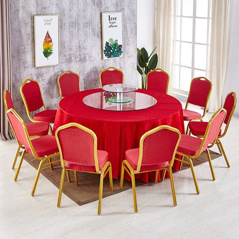 Wholesale Cheap Red Banquet Event Church Chairs, Upholstered Seat Chairs for Hotel Summit Meeting Dining Chair