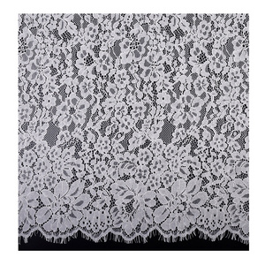 New Design Nylon Spandex Elastane Rayon French Cotton Lace Fabric for Women Dress