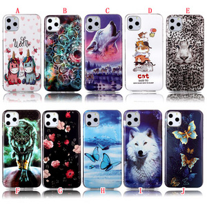 Luminous TPU Case For Iphone 13 12 11 Pro X XS Max XR 7 8 SE 2020 6 6S Plus 5 5S For Ipod Touch 6 7 Glow in Dark Cartoon Cover