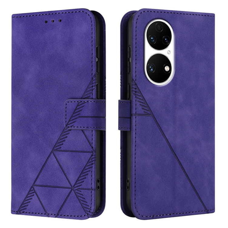 Business Line Wallet Leather Case For Huawei Mate 60 Pro P60 Part P50 P40 Lite 4G Nova 6 SE 3E P30 P20 Magic 5 Pro Flip Cover