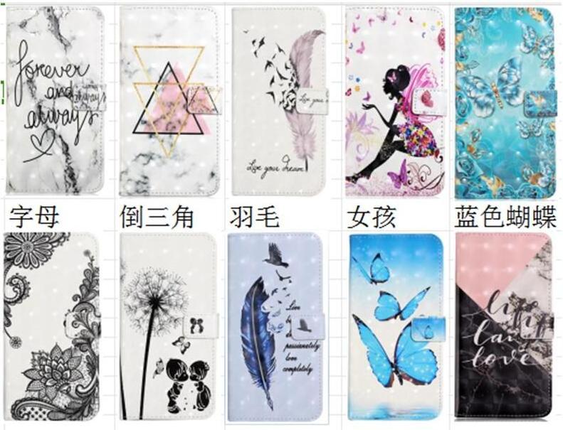 3D Fashion Wallet Leather Case For IPhone 15 14 13 12 Mini 11 Pro Max X XR XS 8 7 6 6S Plus Lace Flower Feather Flip Stand Cover