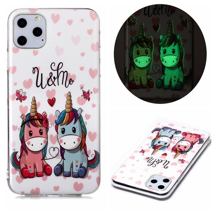 Luminous TPU Case For Iphone 13 12 11 Pro X XS Max XR 7 8 SE 2020 6 6S Plus 5 5S For Ipod Touch 6 7 Glow in Dark Cartoon Cover