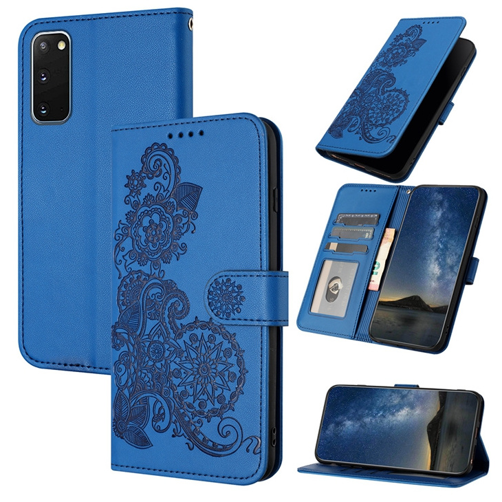 Flower Embossed Wallet Leather Case For Samsung galaxy Xcover pro 5 4 M53 5G M33 M13 M34 M54 A72 4G A73 Flip Cover