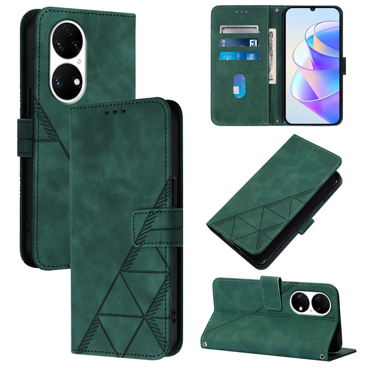 Business Line Wallet Leather Case For Huawei Mate 60 Pro P60 Part P50 P40 Lite 4G Nova 6 SE 3E P30 P20 Magic 5 Pro Flip Cover