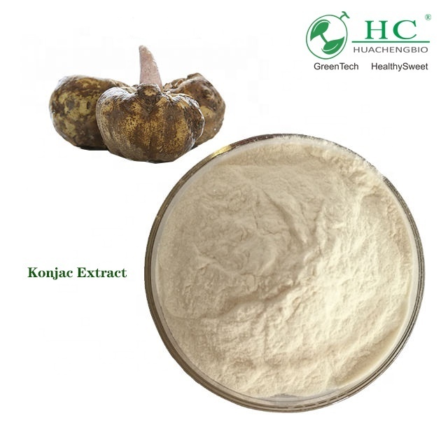 Supply high quality natural Konjac Root Extract Konjac Extract Powder 95% Glucomannan