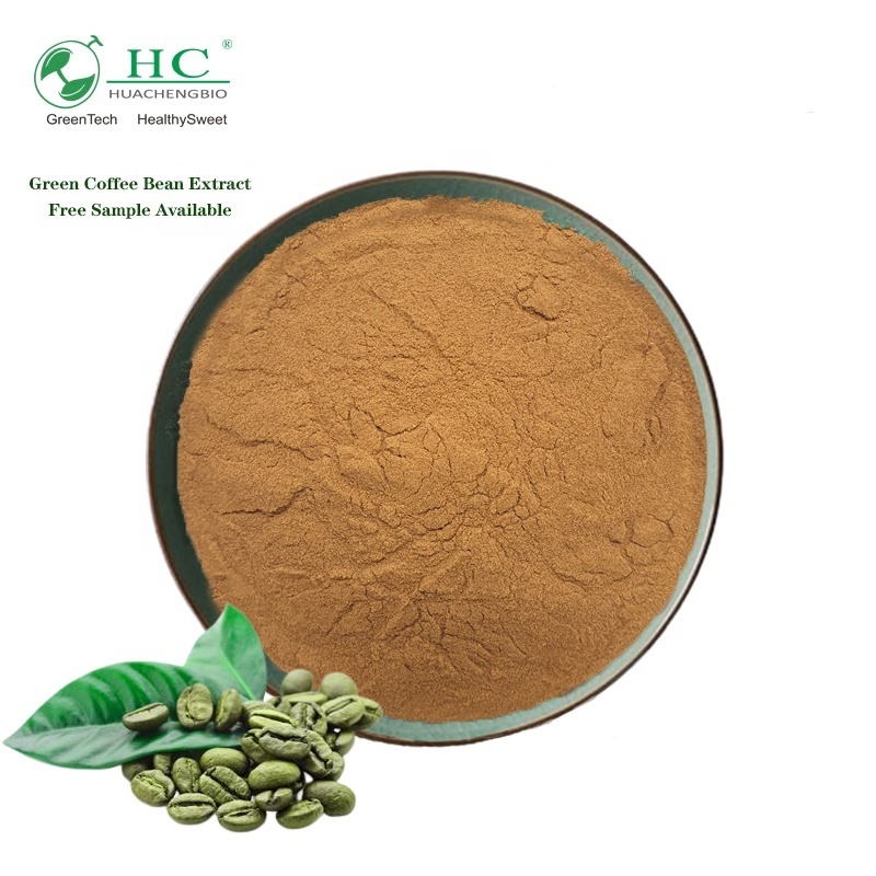 cGMP Factory Natural Green Coffee Bean Extract 25-50% Total Chlorogenic Acid Coffea arabica L.