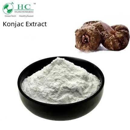 Supply high quality natural Konjac Root Extract Konjac Extract Powder 95% Glucomannan