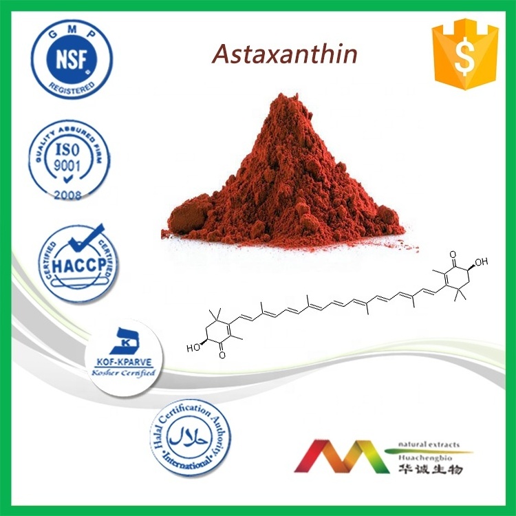 cGMP Factory Supply Haematococcus Pluvialis Powder 1%-3% Astaxanthin