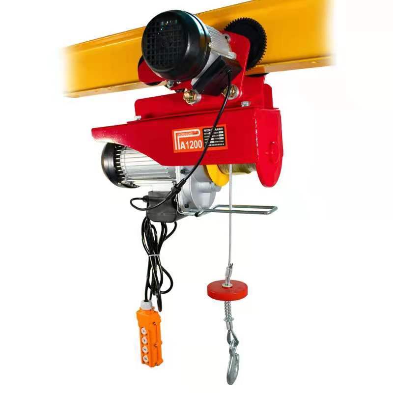 China Supplier mini electric hoist with trolley and wireless remote control