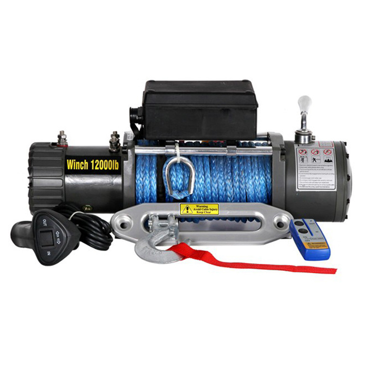 Portable 3000lb 12000 Lbs mini 12v /24v car boat anchor motor Electric Winch