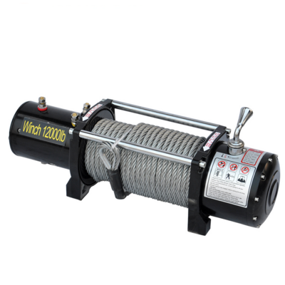 Remote control 12000lbs 12v electric winch