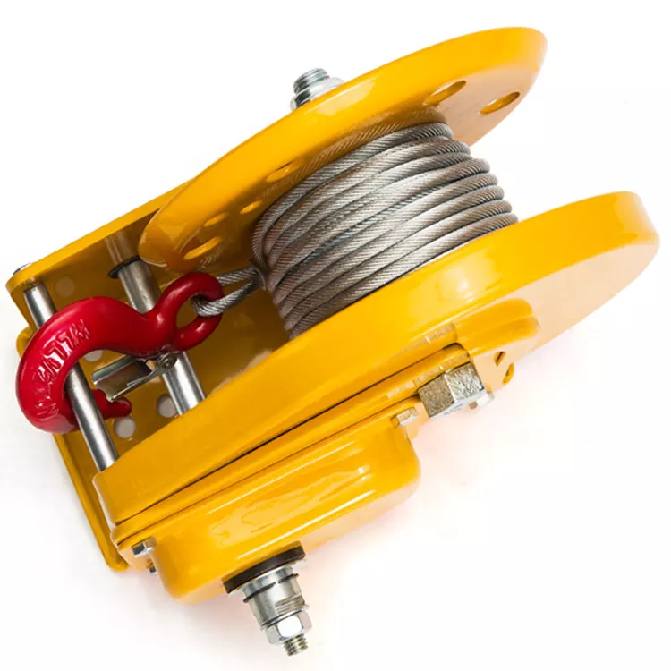 1200lbs 1800lbs 2600lbs Portable Self Locking Hand Winch with Stainless Rope