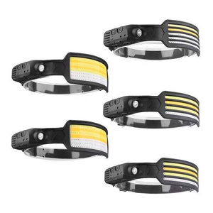 2024 High Quality Powerfull Rechargeable LED Headlamp, 4 Mode long range Fishing Headlight, Road Safe Fronthead LED Flashlight