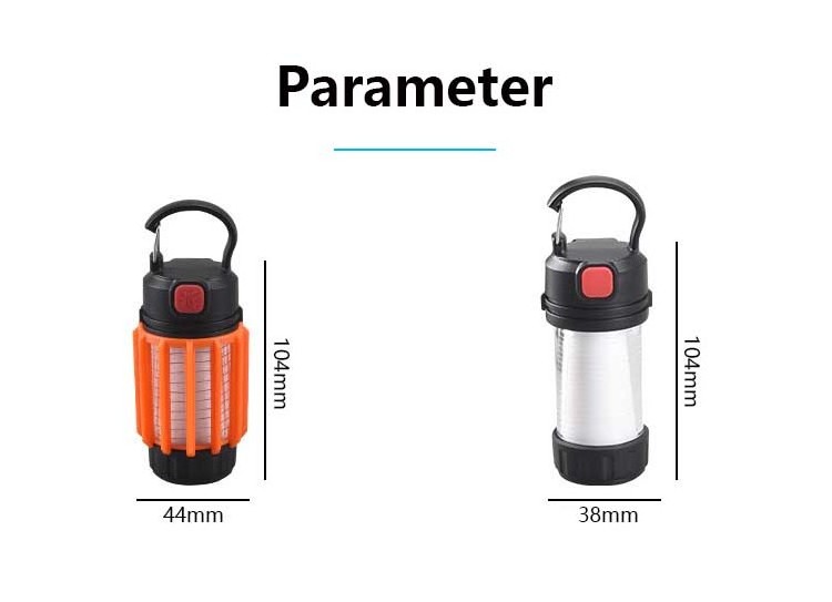 Wholesale Led Mini Camping Lamp With Flashing Warning Type C Charging Camping Tent Lantern Outdoor Mosquito Repellent Lamp