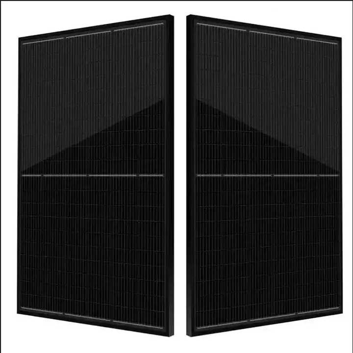 Germany Ja Solar Panel 400 Watt Eu Stock 500 Watt Solar 400W 450W 500W 430W Bifacial Full Black Photovoltaic Solar Panel