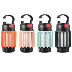 Wholesale Led Mini Camping Lamp With Flashing Warning Type C Charging Camping Tent Lantern Outdoor Mosquito Repellent Lamp