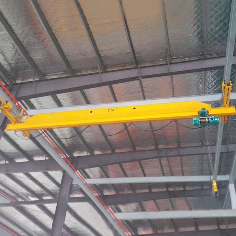 5 ton 10 ton single girder concrete lifting overhead harga hoist crane