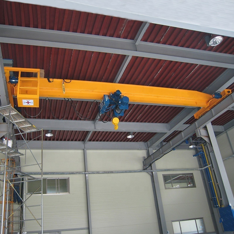 5 ton 10 ton single girder concrete lifting overhead harga hoist crane