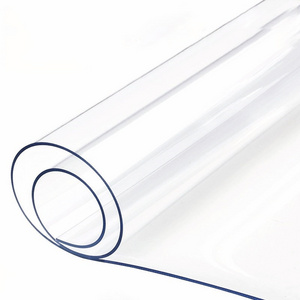 PVC Customized Super Soft Plastic Clear Film Packaging Transparent Vinyl Shrink Sheet Wrapping PVC Roll Sheet Films