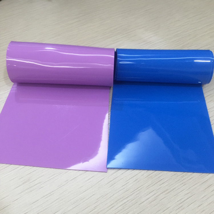 Manufacturer direct selling pvc stretch ceiling film  single mirror film thin/super transparent film/color film