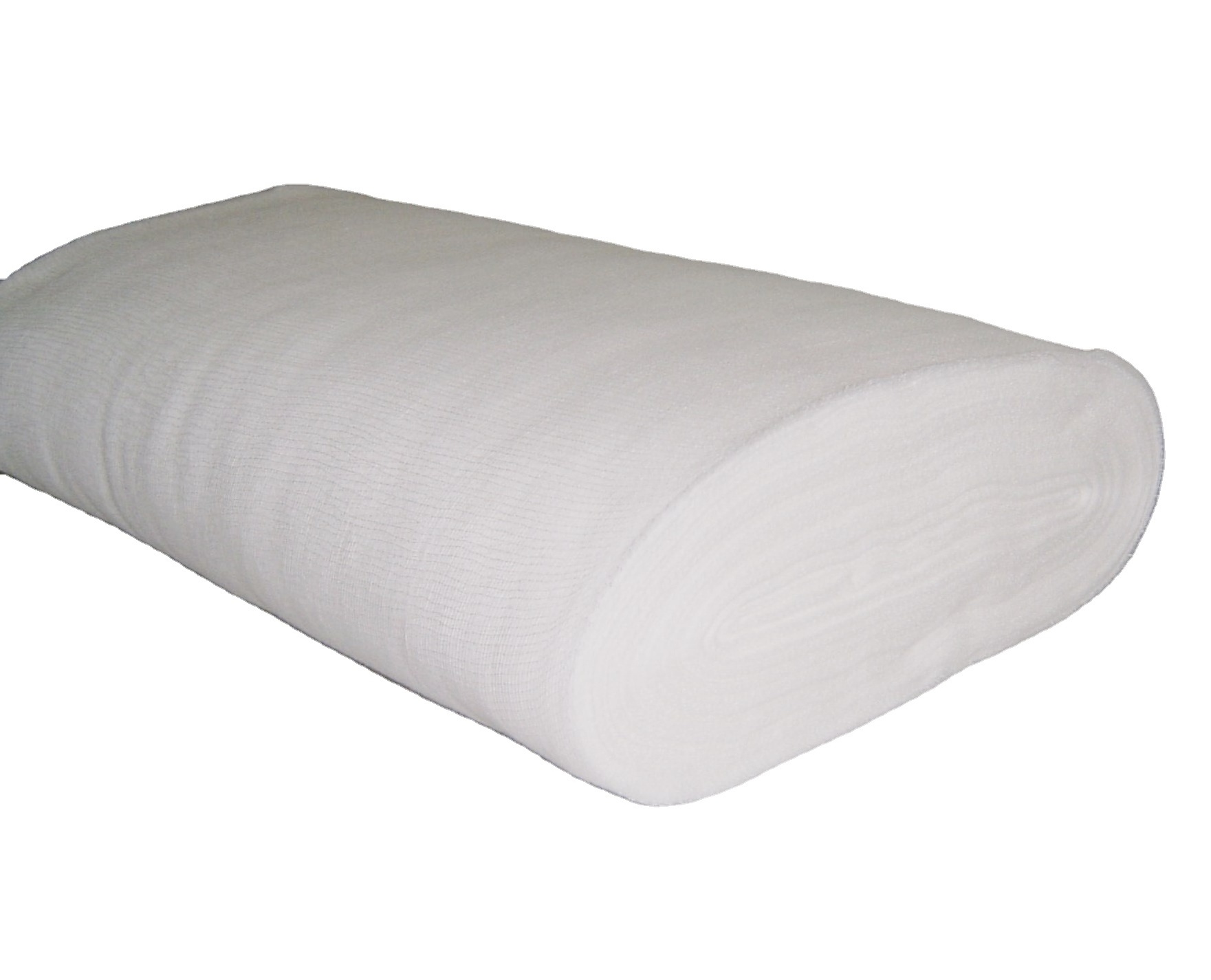 Medical Supply Hospital Use  4ply  absorbent bleached 10% cotton sterile gauze roll with x-ray thread , zigzag pillow type