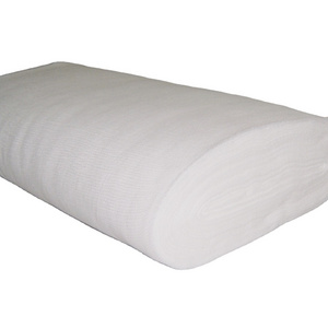 Medical Supply Hospital Use  4ply  absorbent bleached 10% cotton sterile gauze roll with x-ray thread , zigzag pillow type