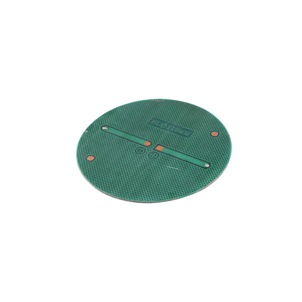 Best quality OEM ODM 1W 5.5V 190mA 119*119mm Epoxy Cell Led Light Custom Mini Round Shape Solar Panel