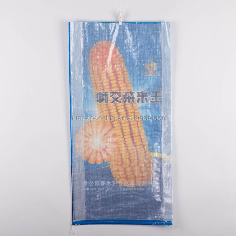 Corn starch seed plastic packing bag