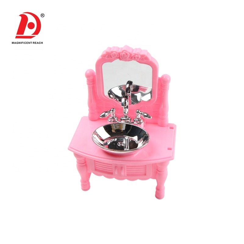 HUADA 2023 Hot Style 6 Inches Fashion Furniture Suit Soft Rubber Girl Baby Doll Toy Set For Kids