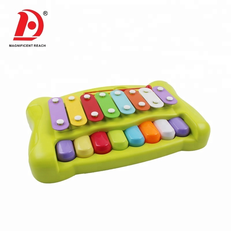 HUADA 2023 Children Cheap Plastic Musical Instrument Kids Piano Keyboard Mini Marimba Toy