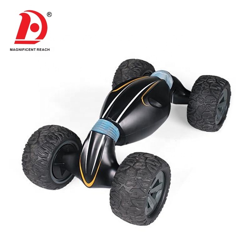 HUADA Wholesale Boy Gift Battery Power Big Wheels Off Road Torsion RC Stunt Car Toys