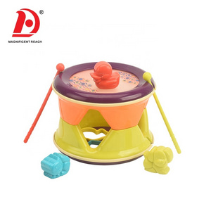 HUADA 2023 New Style Musical Instruments Baby Toy Marimba Drum Toy for Kids Mini Drum Toy