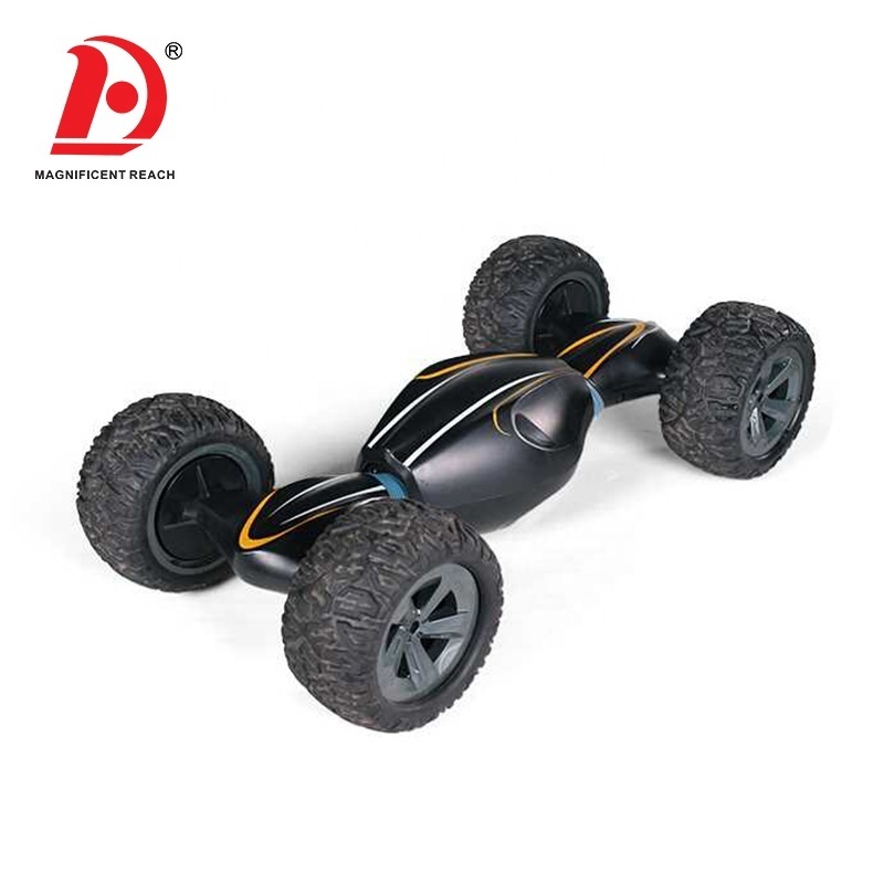 HUADA Wholesale Boy Gift Battery Power Big Wheels Off Road Torsion RC Stunt Car Toys